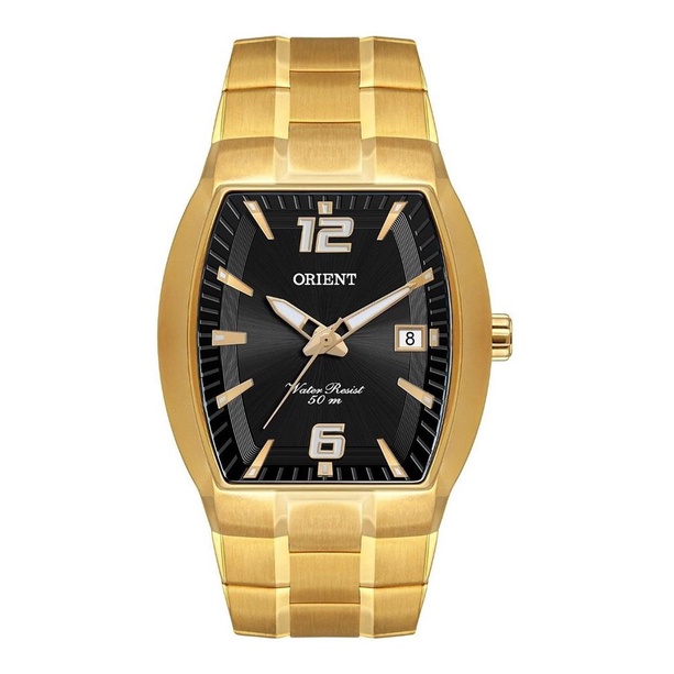 Relogio Orient Masculino Ggss1017 P2kx Dourado Quadrado em Oferta na Shopee