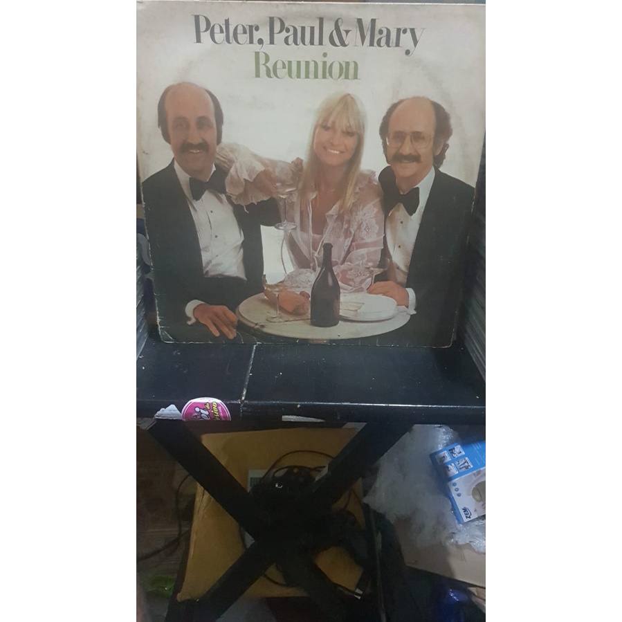 LP Peter Paul & Mary Reunion(1978) Warner Com Encarte