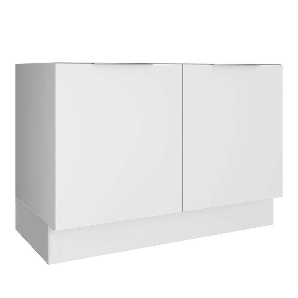 Balcão de Pia Madesa Stella 2 Portas - Branco - Home & Living