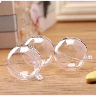 10 Esferas de acrílico 6,5 cm, bolinha de natal acrílica para personalizar em Oferta na Shopee