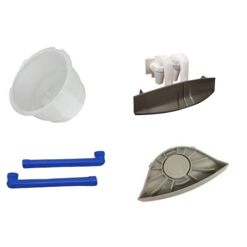 kit bebedouro mesa esmaltec egm30 (cuba + par de torneira + par de cachimbo + pingadeira