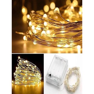 Fio De Fada Led Decoração Cordão De Luz 5mts - Colorido\Branco Quente