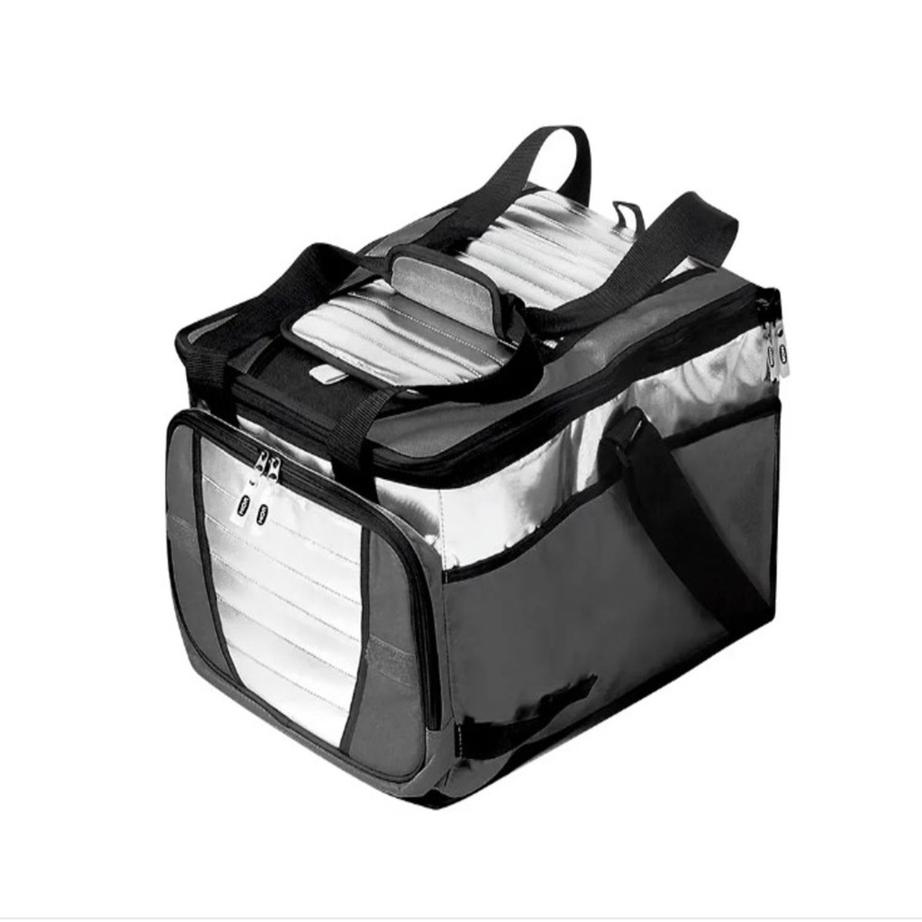 Ice Cooler Bolsa Térmica Dobrável Mor 36 Litros Com Alças