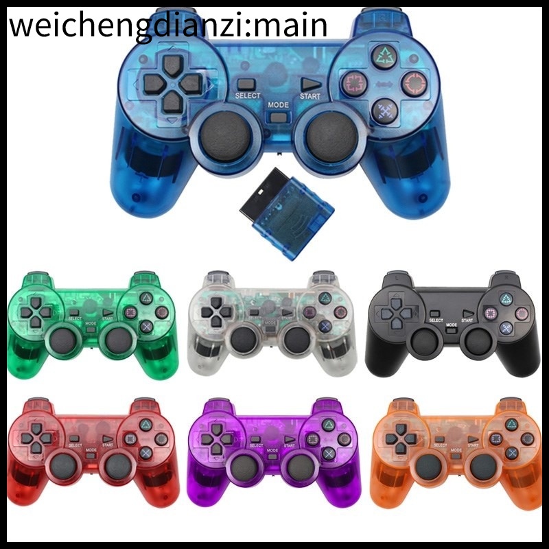 For Ps2 controller Wired Controller Gamepad for Sony PS2 Controller Double  Vibration Clear Controller Gamepad For playstation 2