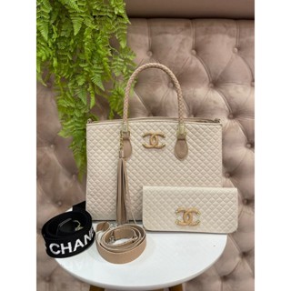 Kit Bolsa Feminina CH + Carteira + Alça Transversal + Alça Bordada - ENVIO IMEDIATO