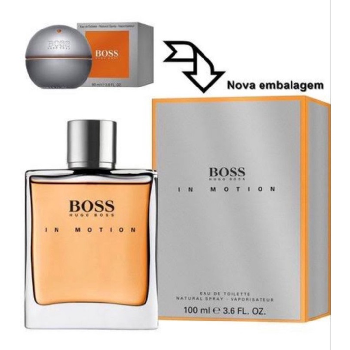 Perfume Hugo Boss In Motion 100ml Edt 100 Original Shopee Brasil