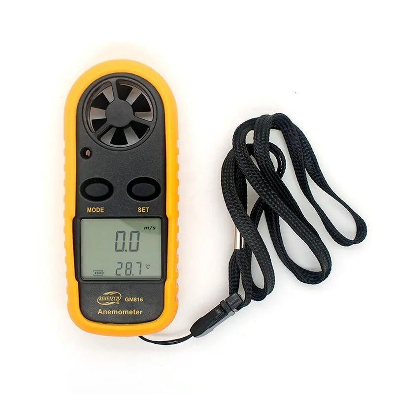 Anemômetro Digital Medidor Da Velocidade Do Vento