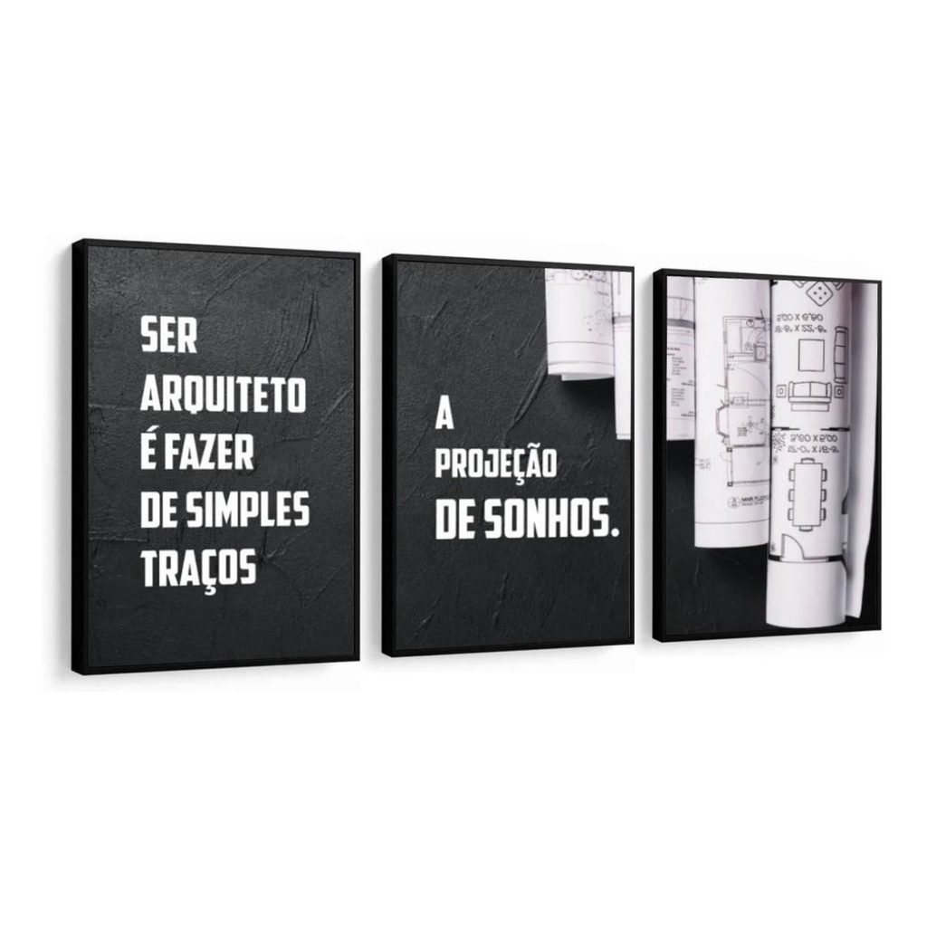 Quadro Decorativo Para Arquiteto , Arquitetura E Urbanismo