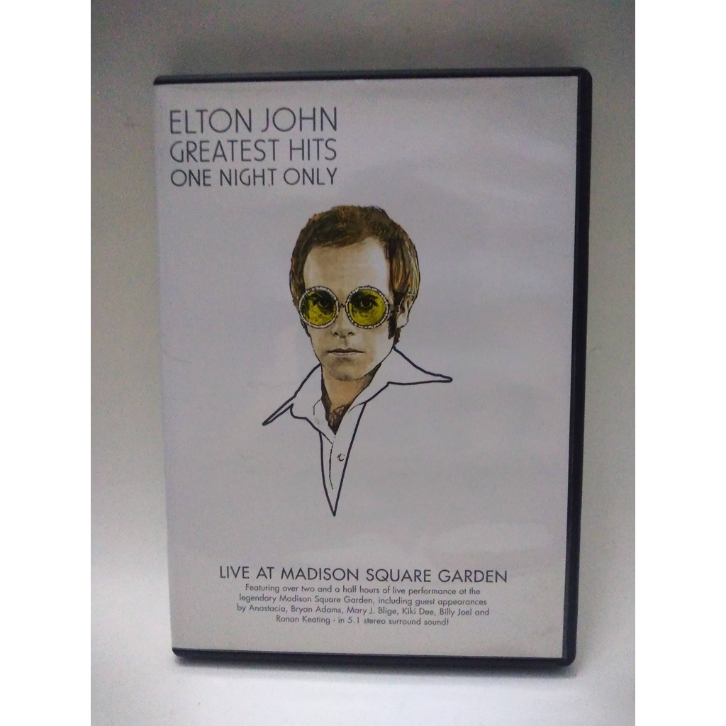 DVD: Elton John – One Night Only - The Greatest Hits - Live At Madison Square Garden