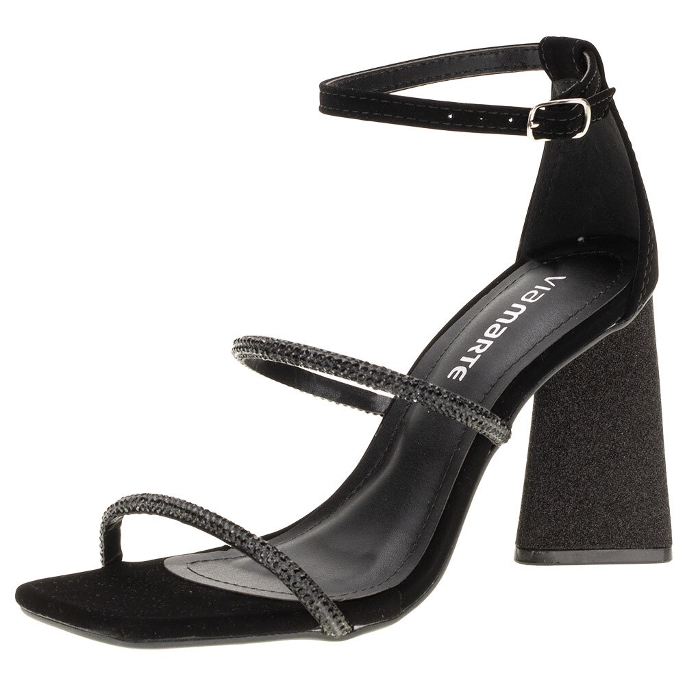 Sandália Feminina Salto Alto Via Marte - 2217105 em Oferta na Shopee