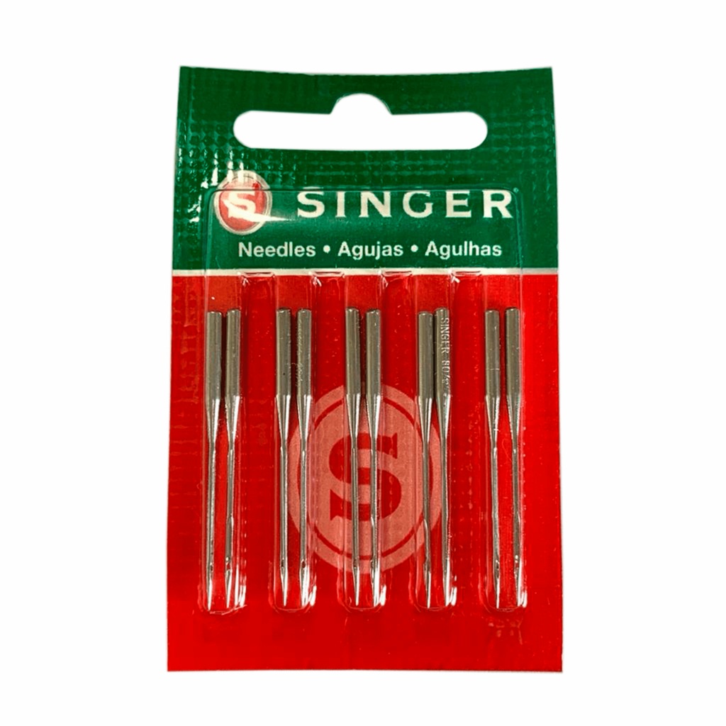 Agulha Singer Maquina Overlock Industrial Tam. 12 C/ 10unid. Shopee