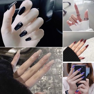 24/Pçs Unhas Postiças Francesas Para Arte De Unha/Faça Você Mesmo