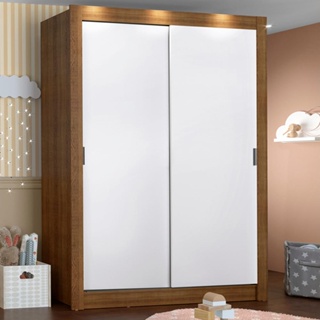 Guarda-Roupa Infantil Madesa Bento 2 Portas de Correr 2 Gavetas em Oferta na Shopee