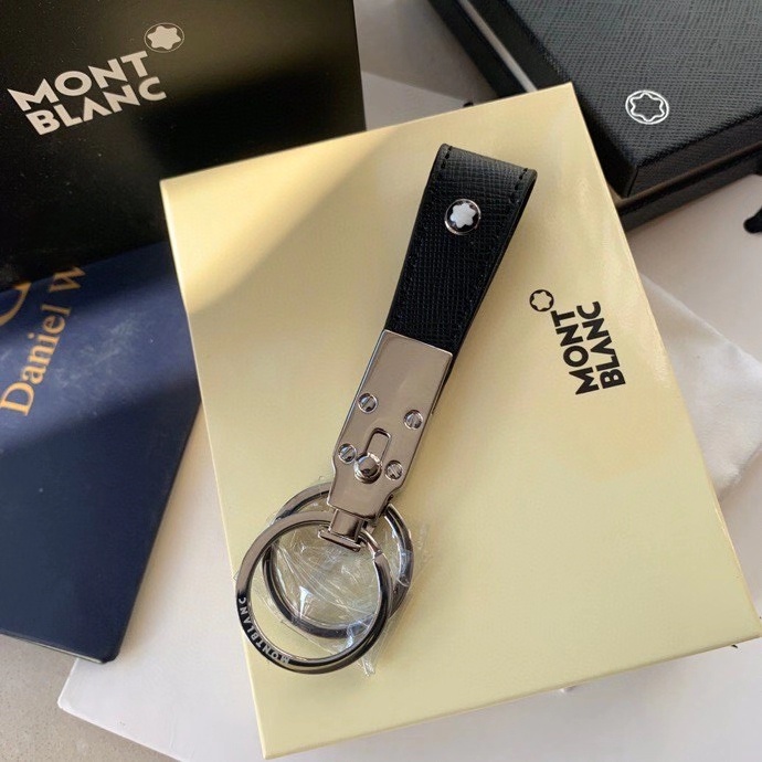 2022 Novo Produto Chaveiro Chaveiro Baolong Car Key Gift Leather+ Anel Chaveiro de Aço Inoxidável Bom Presente