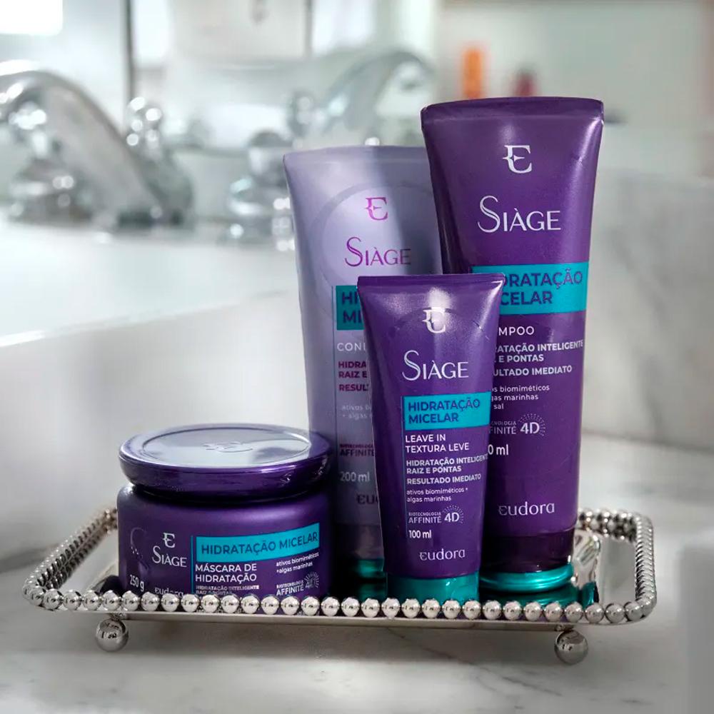 Detalhes do Eudora Siáge Hidratação Micelar Condicionador 200ml