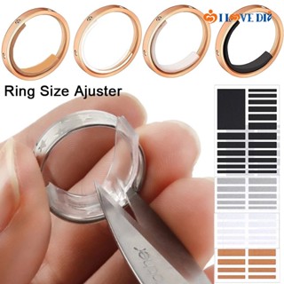 Ajustador De Tamanho De Anel Autocolante Invisível De Silicone DIY/Anéis Soltos De Ajuste Transparente Pad/Apertos De Jóias De Vários Tamanhos
