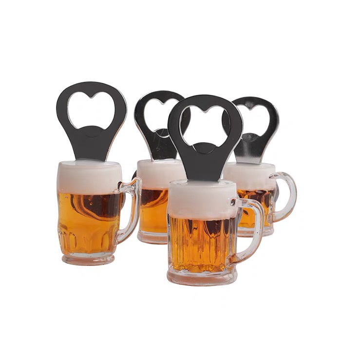 Abridor de Garrafa Cerveja Decorativo Cozinha/Íma de Geladeira Abridor de Garrafa em Forma de Caneca de Chopp em Oferta na Shopee