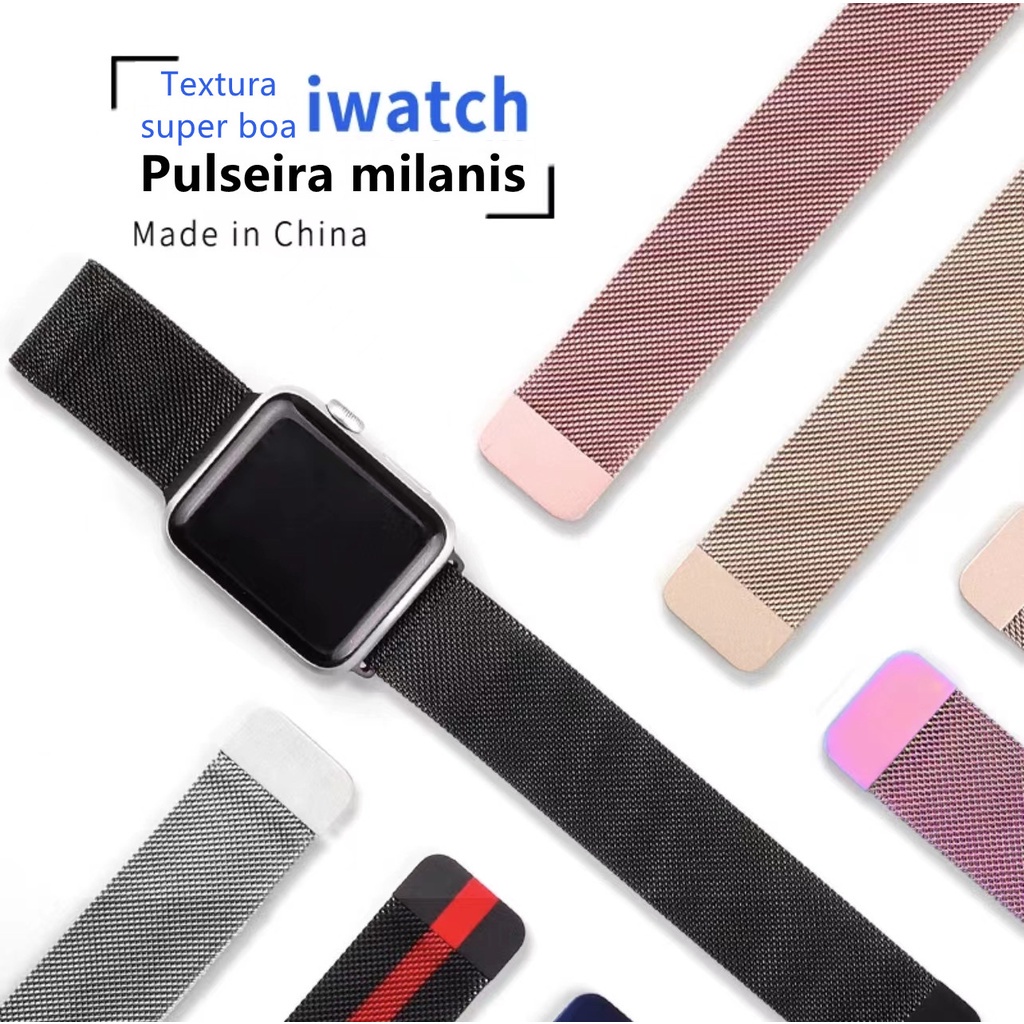 Pulseira De Metal Para Smart Watch 38mm