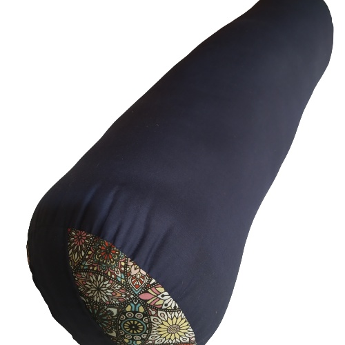 Imagem Bolster Yoga-ench.filbra-fechado-18x66cm- Lavável
