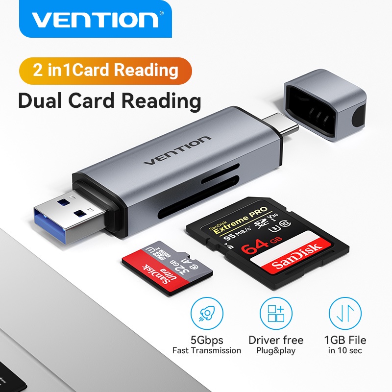 Suporte De Mesa Com Portas USB 3.0-A/C SD + TF Simultaneous De Leitura Para Celular/tablet/desktop/Camera