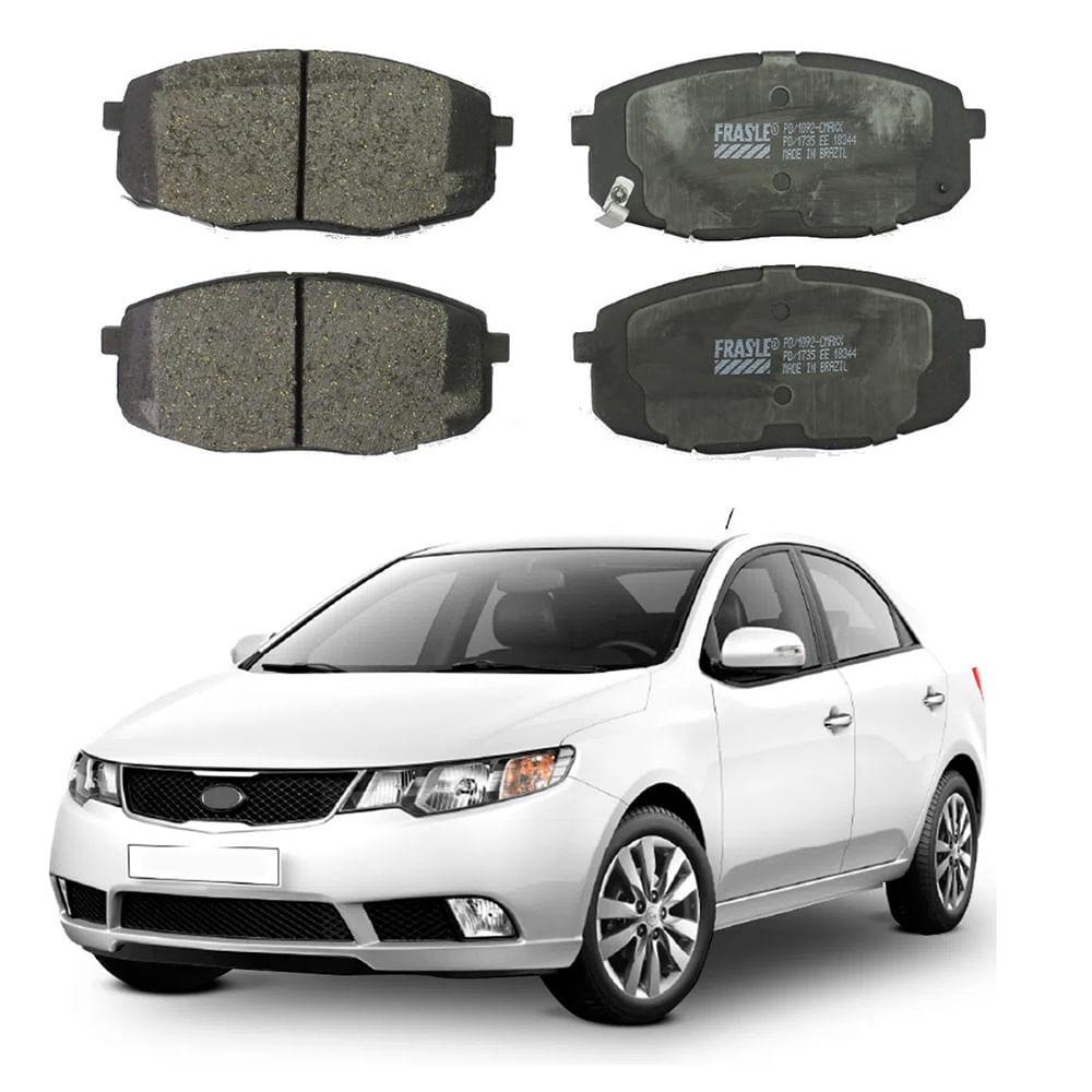 Pastilha de Freio Dianteira Fras-le - Cerato 2009-2013 em Oferta na Shopee