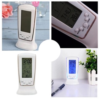 Relogio Digital De Mesa Led Portatil Com Alarme Temperatura Despertador Multifuncional Para Sala Quarto E Escritorio