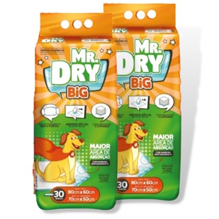 Tapete Higiênico Mr Dry BIG com 60 unidades