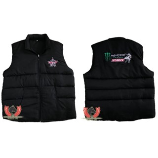 Colete Country Cowboy Acolchoado Masculino Dupla Face Pbr Monster 02