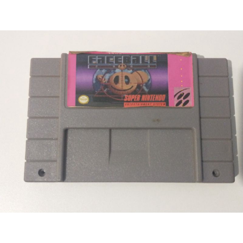 Cartucho paralelo Super Nintendo Faceball 2000