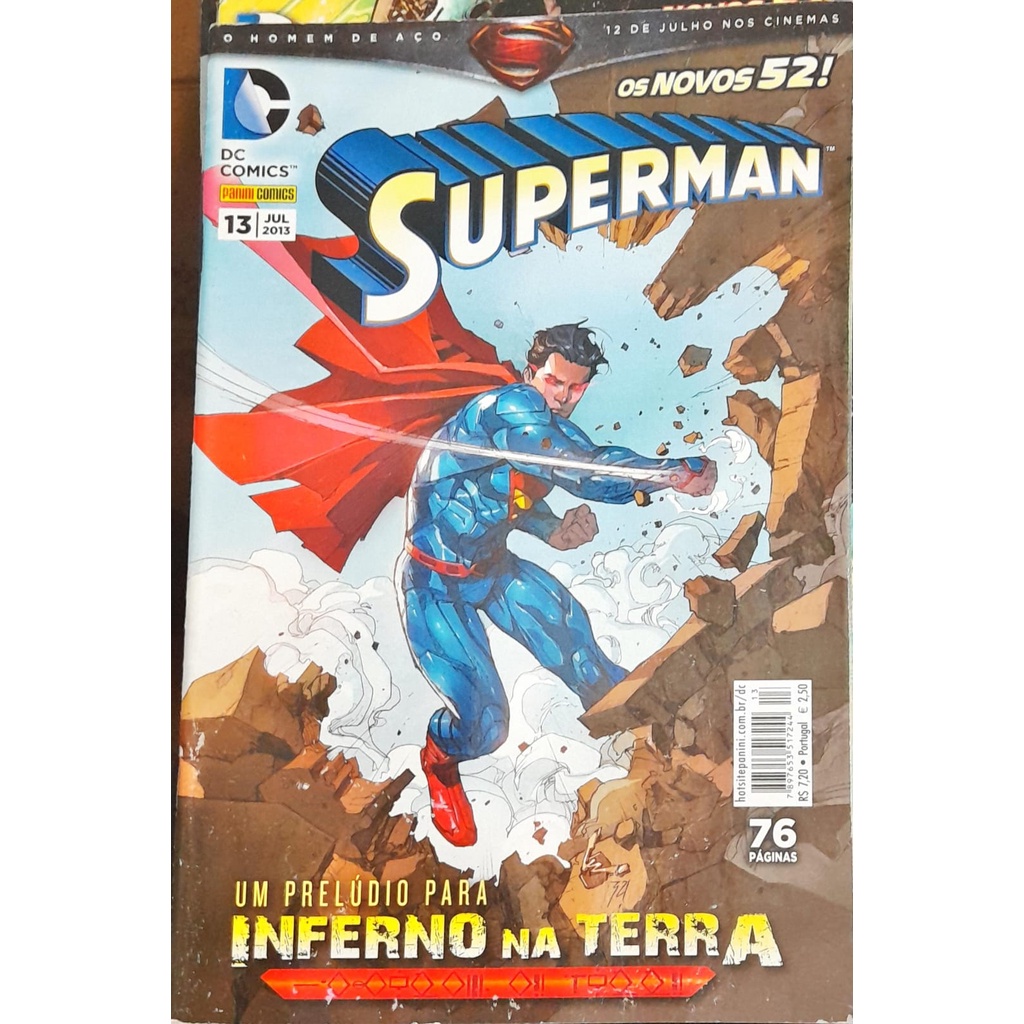 Gibi Superman 13 Prelúdio um para Inferno na Terra