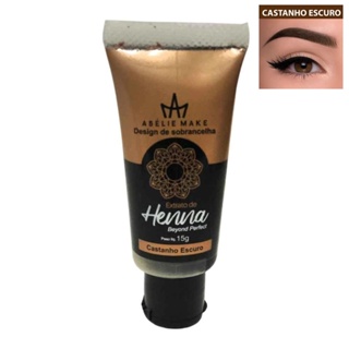 Henna Design de Sobrancelha Abélie Make Preto/castanho claro/castanho escuro/castanho médio em Oferta na Shopee
