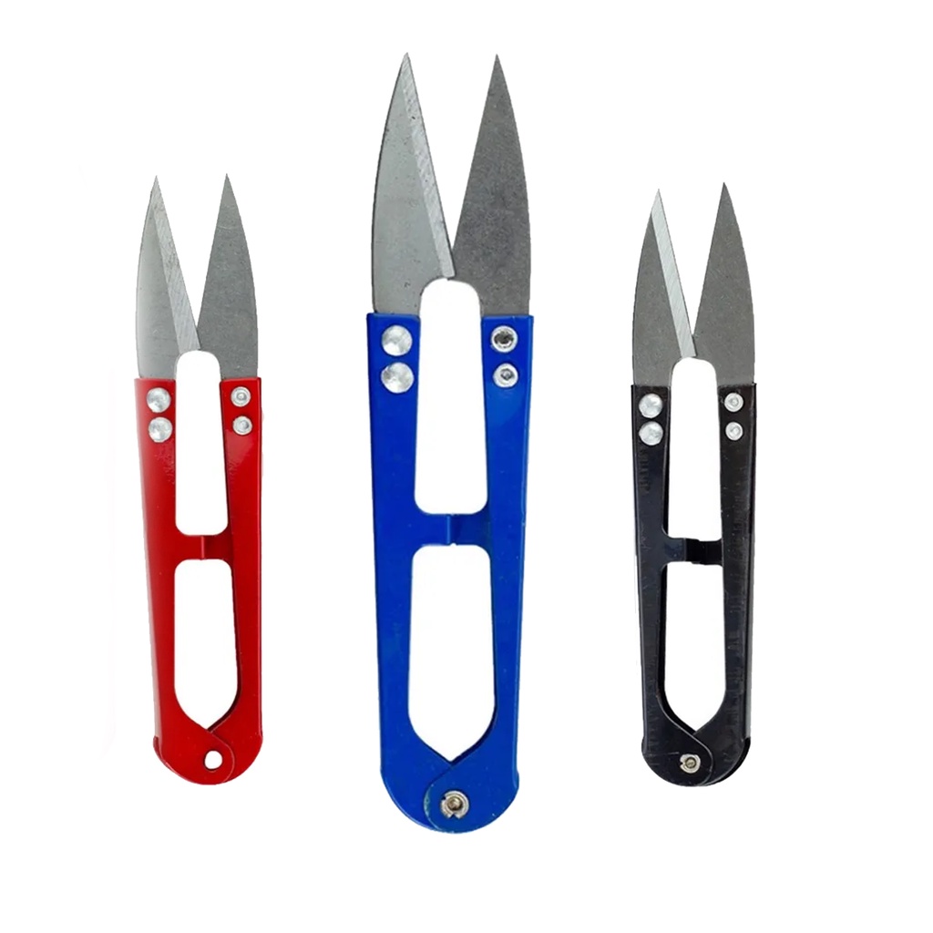 03 Tesouras Metal Corte Acabamento Bordados Crochê Tricô. em Oferta na Shopee