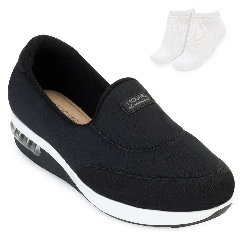 Tênis Slip On Modare e Meia MD22-73202