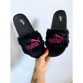 Chinelo Slide Pelinho pantufa by Rihanna Confortável Envio Imediato