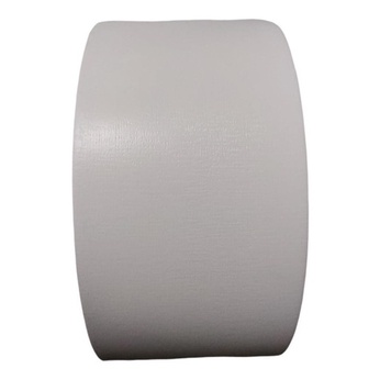 Fita De Pvc Mdf Branco Diamante Trama Duratex 64mm X 10m