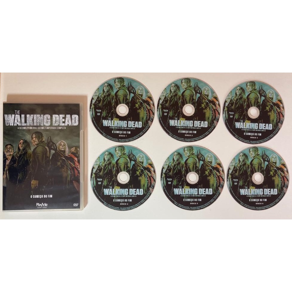 DVD - The Walking Dead 11ª Temporada Completa - Dublado e Legendado (4 DVD's)