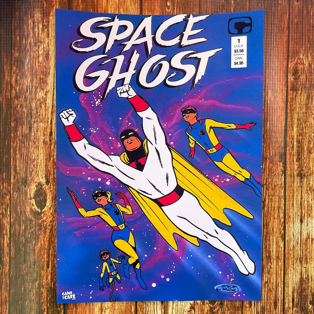 Poster Space Ghost Comics Shopee Brasil