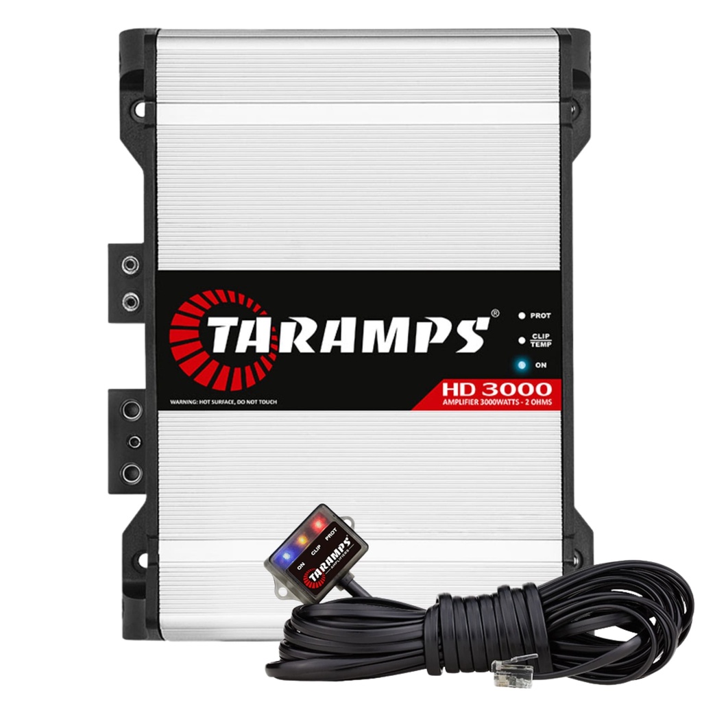 Modulo Amplificador Taramps Hd 3000 Potencia 3000 Watts 2 Ohms Grave Para Carro Som Forte - Spare Parts and Accessories for Vehicles