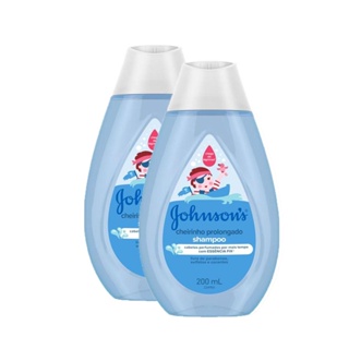Kit com 2 Shampoos Johnson's Baby Cheirinho Prolongado 200ml em Oferta na Shopee