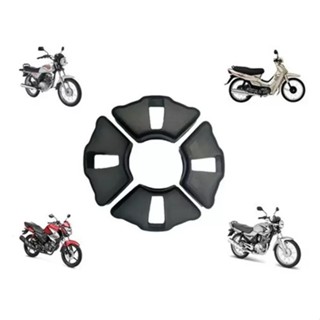 Bucha Coxim de Coroa Moto Yamaha YBR 125/ Factor 125/ Fazer 150/ RX/ RD/ Crypton/ Sundown Max 125 (KIT)