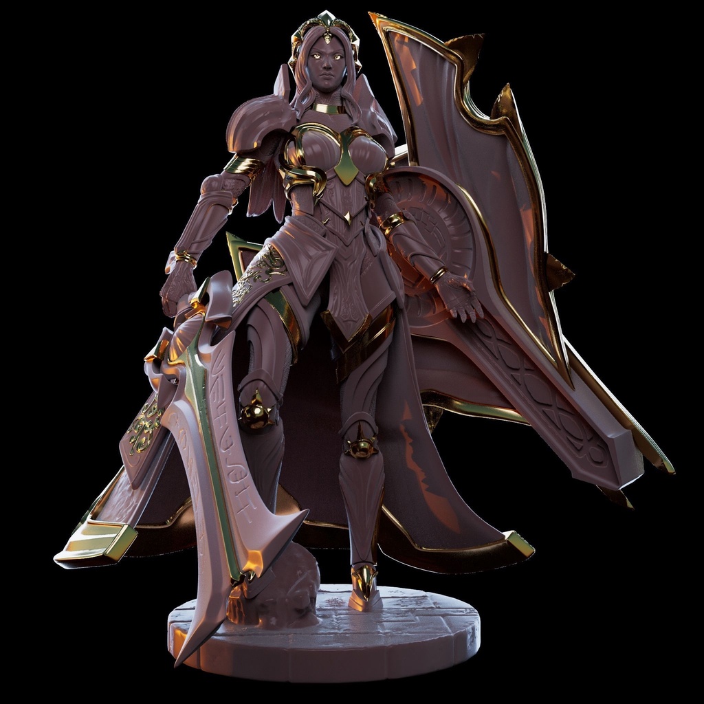 Leona League of legends action figure lol Shopee Brasil