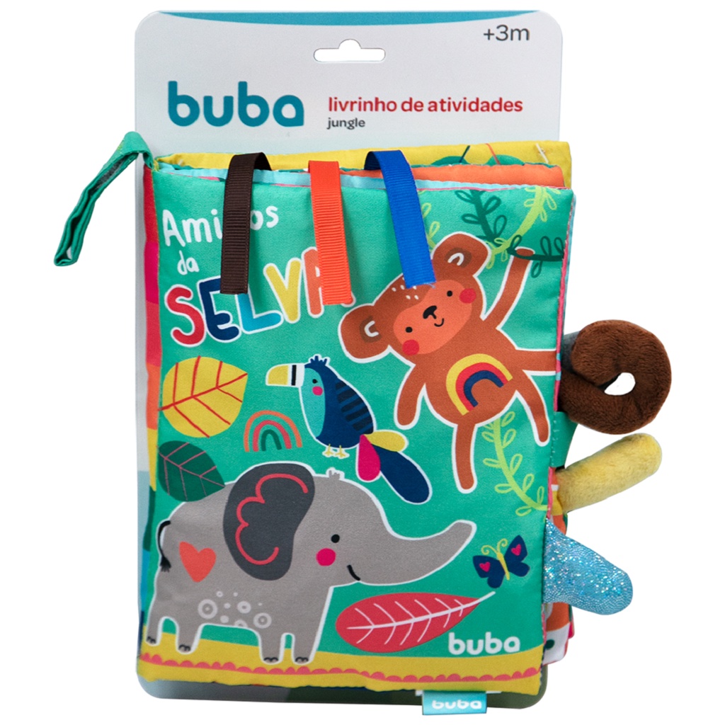 Livrinho de Atividades Jungle Amigos da Selva 15343 Buba - Books & Magazines