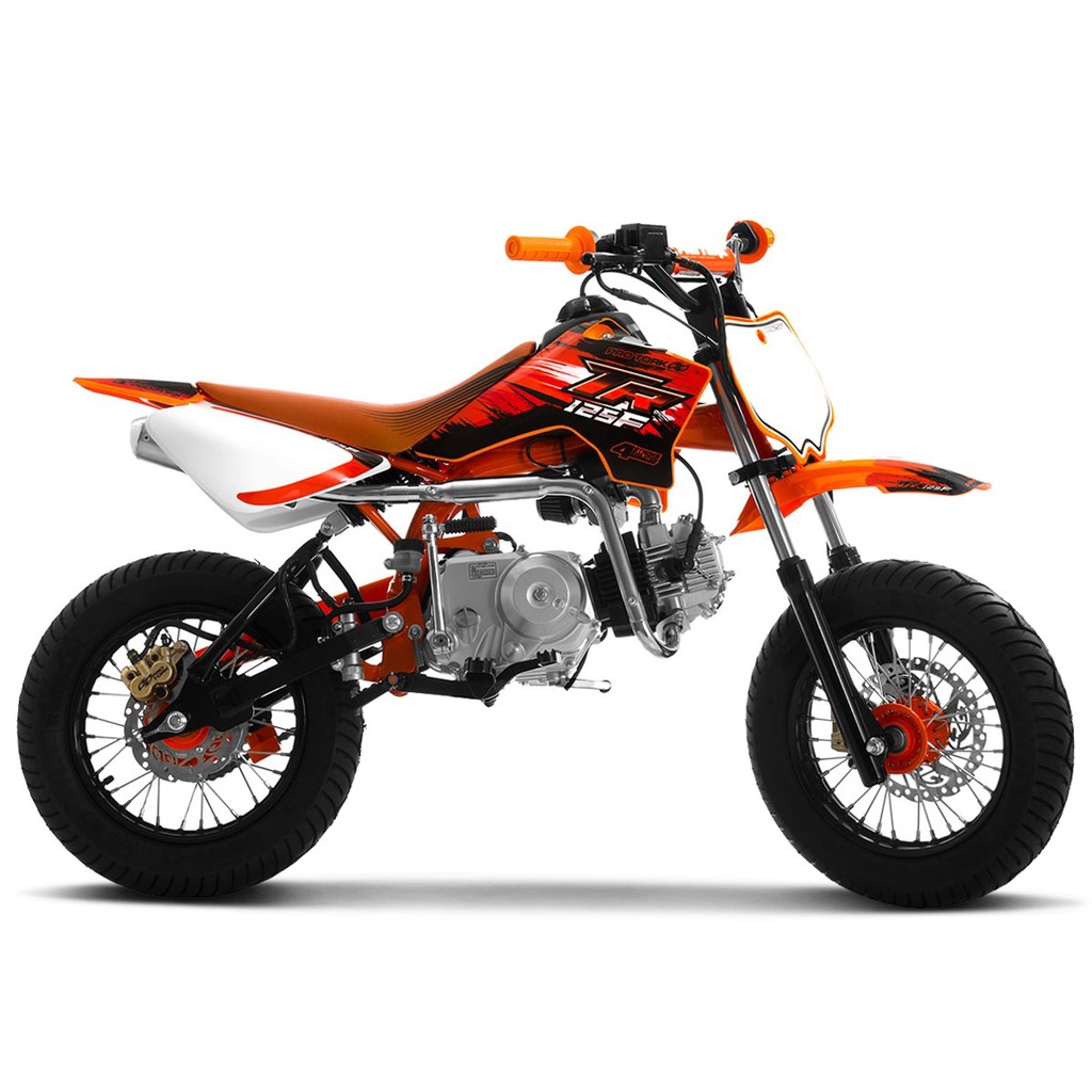 Mini Moto Motocross Infantil Pro Tork Tr50f Aro 10 X 10 Partida Elétrica 50  Cilindradas Cross Trilha Off Road - Escorrega o Preço