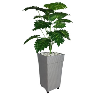 Planta Artificial C/ Vaso Decoração 3d A Pronta Entrega em Oferta na Shopee