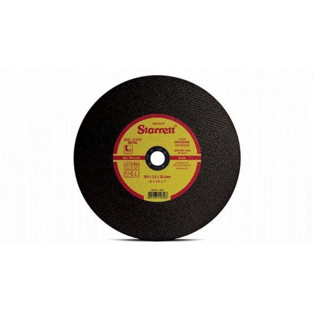 DISCO CORTE 300,0MM (12 ) X 3,2 X F25 2TEL P/FERRO STARRETT DAC300-35X - Home & Living