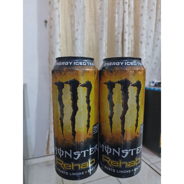 monster Rehab + limone