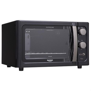 Forno de bancada elétrico Dako Supreme Preto 44 litros com grill dourador - 220v em Oferta na Shopee