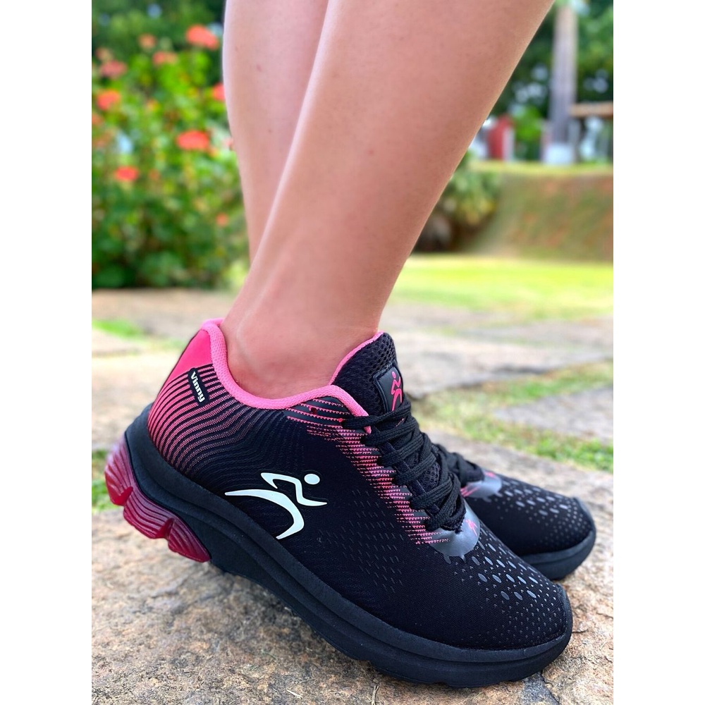 Tênis Feminino Academia Esportivo Barato Caminhada Corrida Lançamento Oferta Promoção