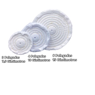 Rodas De Polimento Flanela 3,4,6 Polegadas em Oferta na Shopee