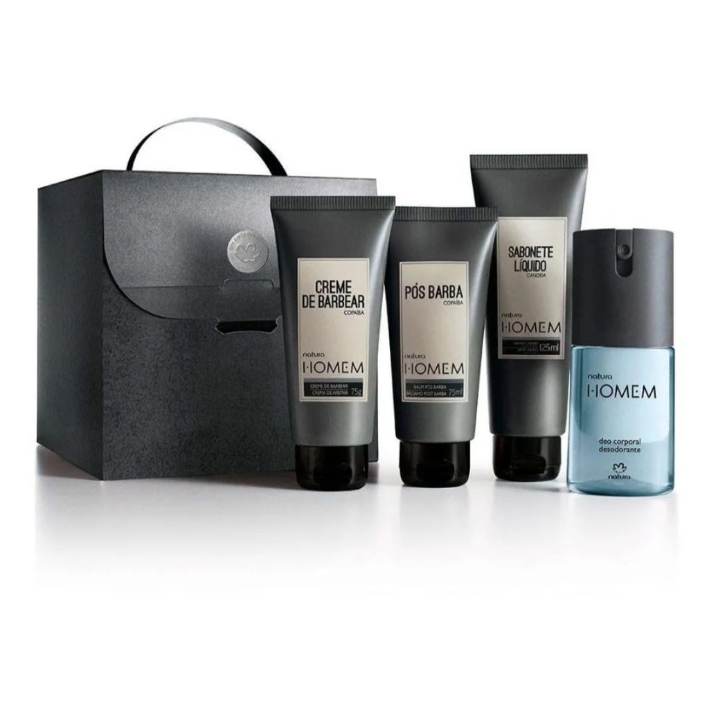 Presente Natura Homem Barba em caixa especial